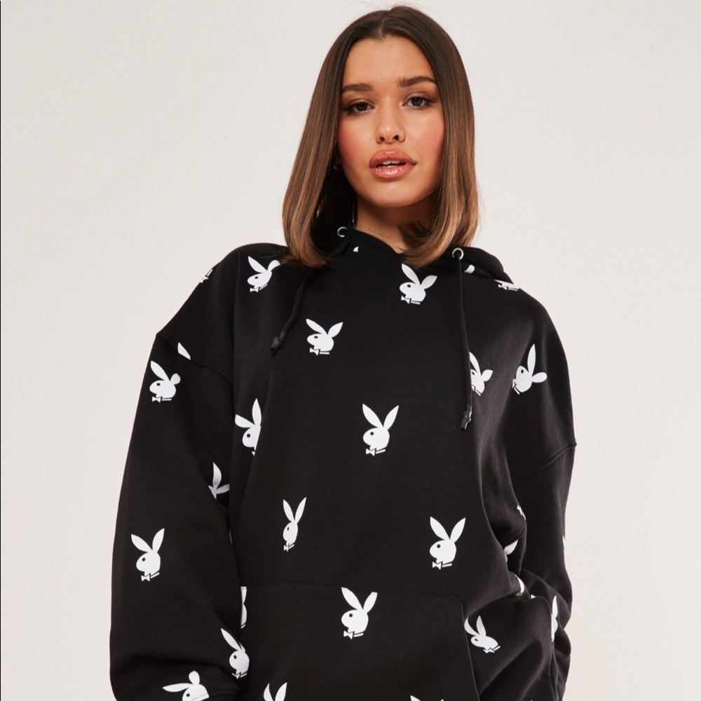 MISSGUIDED x PLAYBOY Hoodie Dress